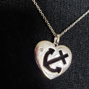 Diamond Accent Pendant Necklace, 18"